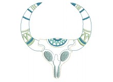 Stickdatei - Stierkopf